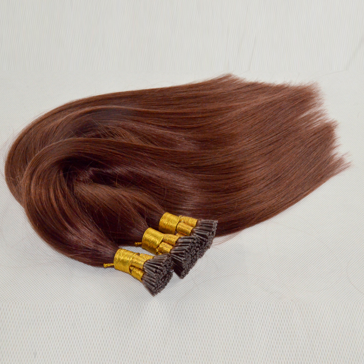Remy affordable full head i tip hair extensions for sale SJ00153